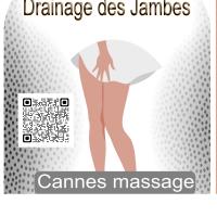 Drainage des jambes cannes massage