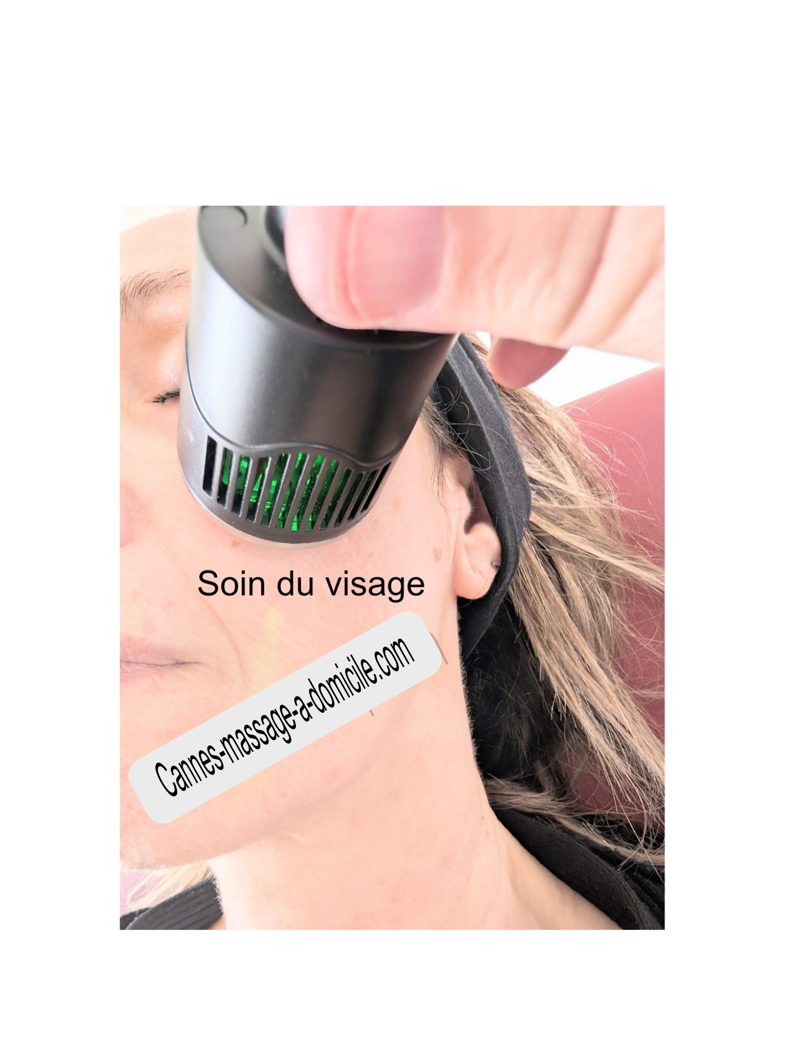Luminotherapie cannes massage
