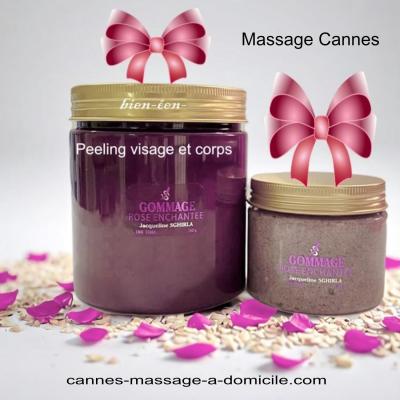 Peeling visage corps