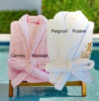 Peignoir cannes massage