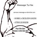 Pour profiter pleinement de mon bien-être je me fait masser
